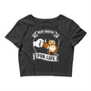 new owl best friend for life Crop Top