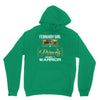 february  girl is a perfect combination of princess and warrior Unisex Hoodie