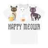 happy meowr All Over Women's T-shirt