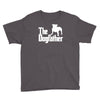 the dogfather  nerd retro der pate godfather fun Youth Tee