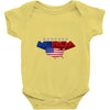 america flag Baby Bodysuit