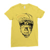horror werewolf Ladies Fitted T-Shirt