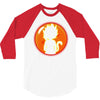 Kid Goku Saiyan With Dragon Ball 4 Star 3/4 Sleeve Shirt
