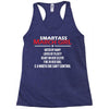 Smartass March Girl Racerback Tank