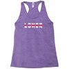 humorous loner Racerback Tank
