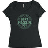 burt macklin fbi Women's Triblend Scoop T-shirt