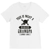 This Is What A Bad Ass Grandpa Looks Like V-Neck Tee