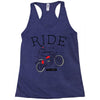 ride and fly high Racerback Tank