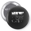 new york city Pin-back button