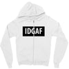 idgaf Dua Lipa Zipper Hoodie