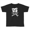 pig bacon cross bones pirate Toddler T-shirt