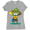 rufu the skaterwolf Ladies Fitted T-Shirt