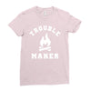 Trouble Maker Ladies Fitted T-Shirt
