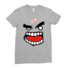 anger tee (flat version) Ladies Fitted T-Shirt