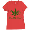 THC Toke Hold Cough T-Shirt Ladies Fitted T-Shirt
