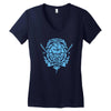 mutant &amp; proud leo Women's V-Neck T-Shirt