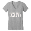 XXIV K Women's V-Neck T-Shirt