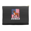 usa boxer flag Accessory Pouches