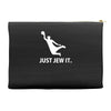 just jew it  funny comic religious comedy sport Accessory Pouches