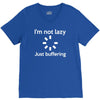 i'm not lazy just buffering V-Neck Tee