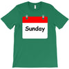 title of day of the week sunday day of the week T-Shirt