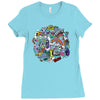 oh yeah Ladies Fitted T-Shirt