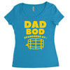 dad bod Women's Triblend Scoop T-shirt