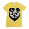 sunglasses panda Ladies Fitted T-Shirt