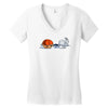 the hare and the shell Women's V-Neck T-Shirt