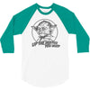 yoda funny slogan retro movie 3/4 Sleeve Shirt
