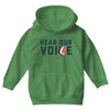 Women's March Hear Our Voice Youth Hoodie