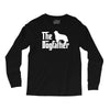 the dogfather cavalier king charles spaniel white Long Sleeve Shirts