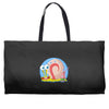 opposite day Weekender Totes