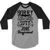 This Girl Is Taken By A Super Sexy June Boyfriend 3/4 Sleeve Shirt