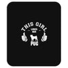 This Girl Loves Pug Mousepad