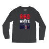 red white and brew Long Sleeve Shirts