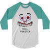 Hell Monster 3/4 Sleeve Shirt