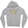 henna hylian symbol Zipper Hoodie