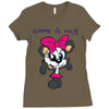 gimme a hug Ladies Fitted T-Shirt