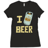 i beer beer Ladies Fitted T-Shirt