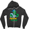 cholla cactus mascot Zipper Hoodie