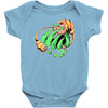 poison heart Baby Onesie