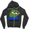 Pepe The Frog Zipper Hoodie