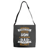 Super Cool Son Of A Freaking Awesome Dad Adjustable Strap Totes