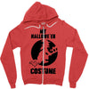 my witch halloween costume Zipper Hoodie