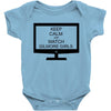 keep calm and watch gilmore girls Baby Bodysuit