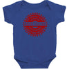 falling confucius Baby Bodysuit