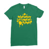 dont worry Ladies Fitted T-Shirt