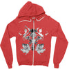 rorschach Zipper Hoodie