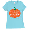 halloween little pumpkin Ladies Fitted T-Shirt